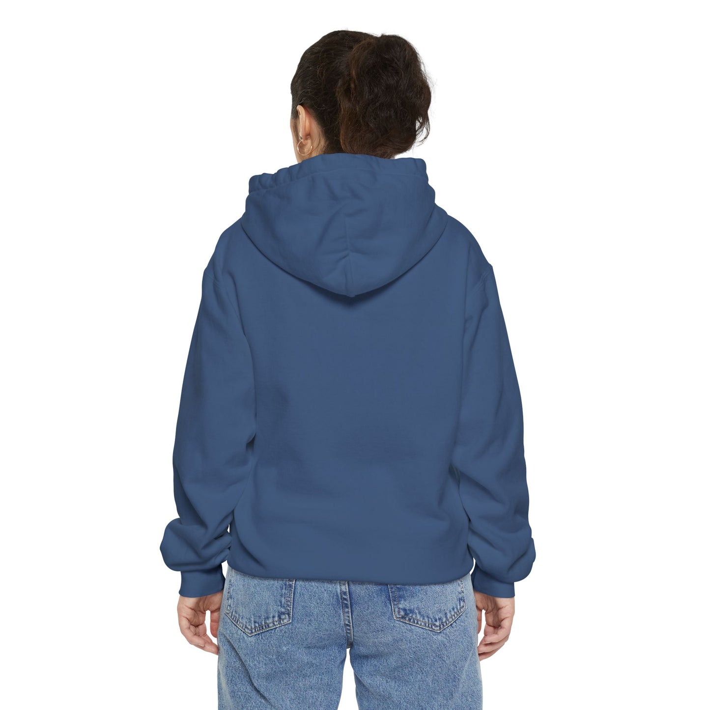 Crystal Ball Comfort Colors Hoodie - Halloween Mystical Lace & Moon Hoodie for Witches and Dreamers, Unisex Fit