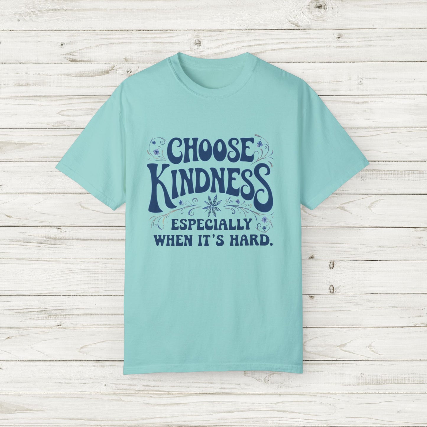 Choose Kindness Tee in Yellow, Mint, or Pink | Adult Unisex/Women's Comfort Colors S-4XL T-Shirt | Match with Mom