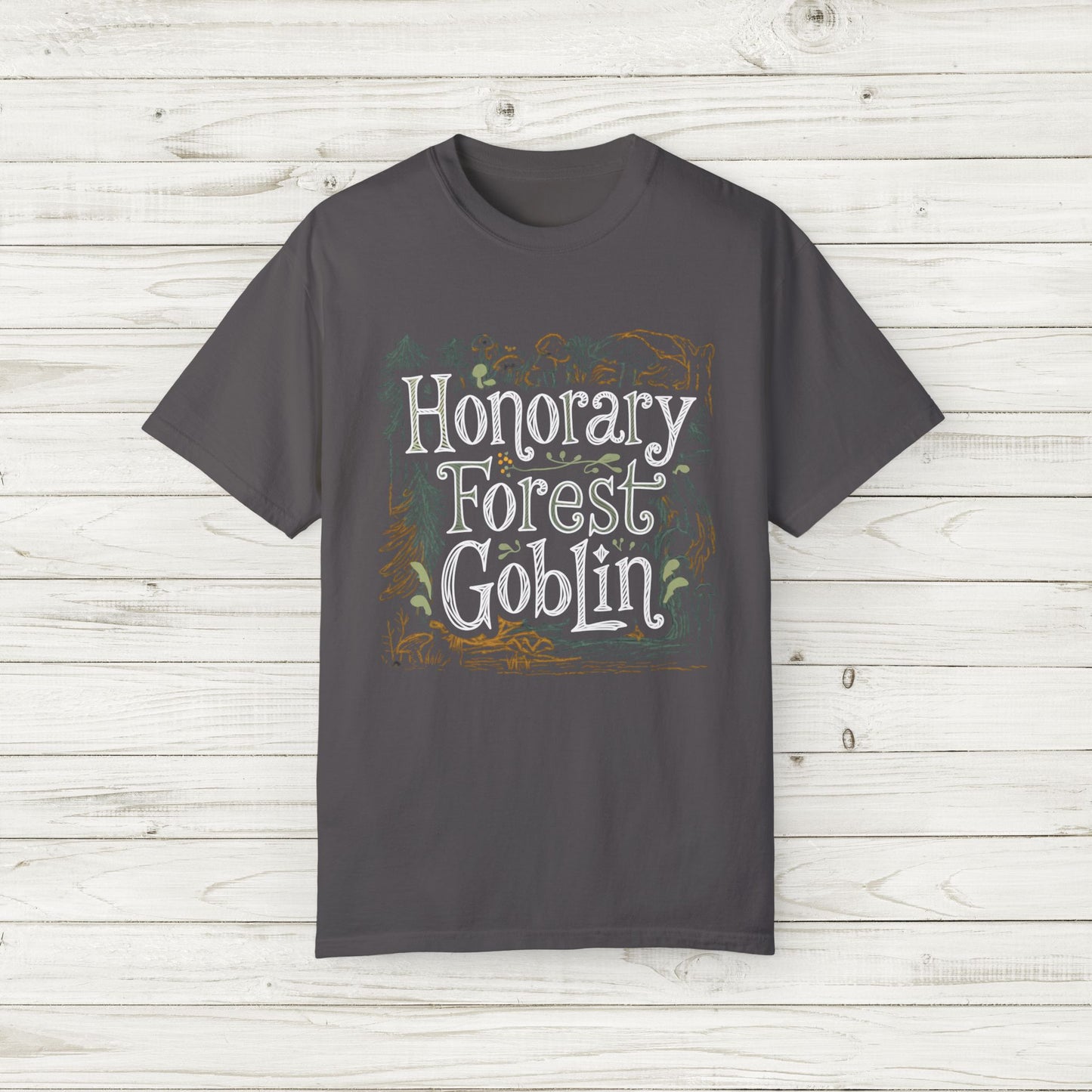 Honorary Forest Goblin T-Shirt – Comfort Colors Goblincore Nature Tee S-4XL