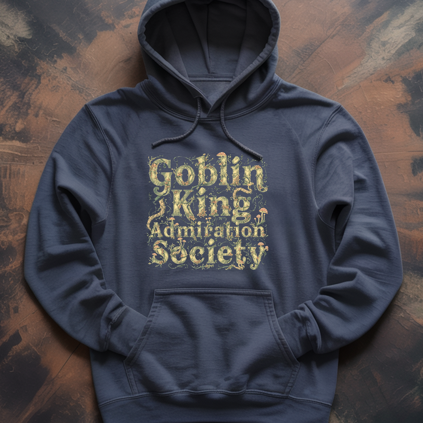 Goblin King Admiration Society Hoodie: Goblincore Unisex Dark Fantasy Pullover
