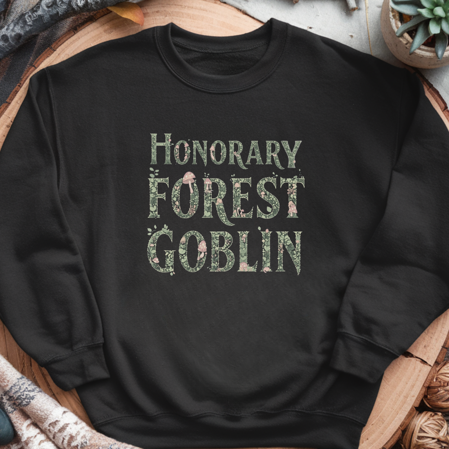 Honorary Forest Goblin Sweatshirt | Whimsical Cottagecore Pullover