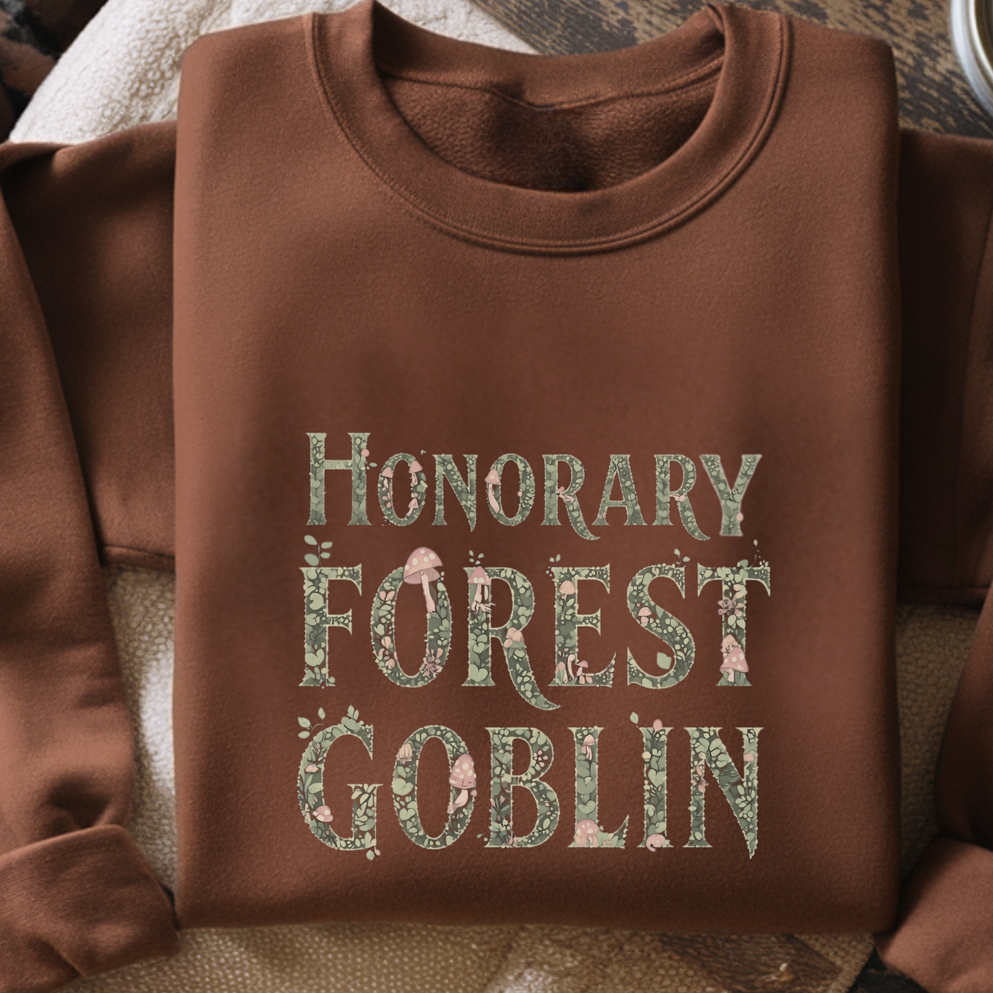 Honorary Forest Goblin Sweatshirt | Whimsical Cottagecore Pullover