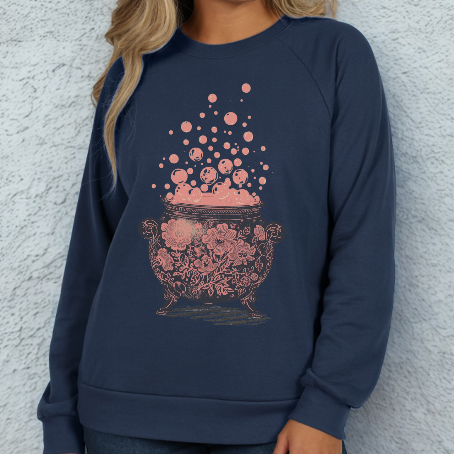Floral Cauldron Sweatshirt | Lane Seven French Terry Pullover