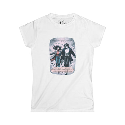 Snow Angels and Shadows (Beautiful Monsters Collection) - Women's Softstyle Tee (Multiple Colors Available)