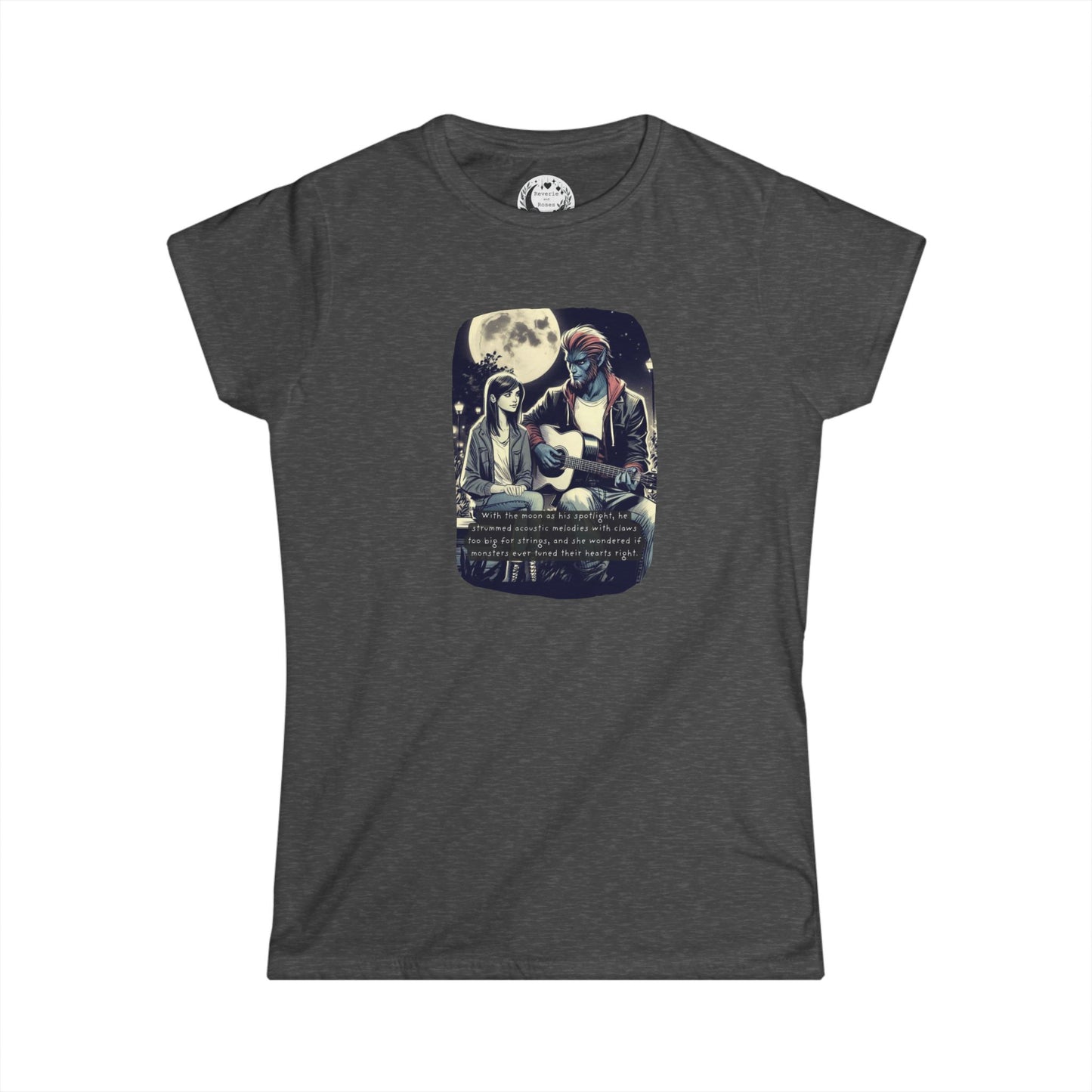 Tune Under the Moon (Beautiful Monsters Collection) - Women's Softstyle Tee