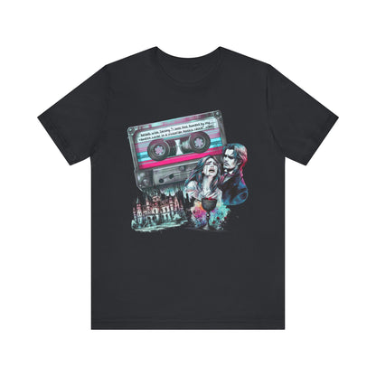 Mixtape T-Shirt - "Vampire Breakup Ballads" Collage, Unisex Tee with Retro Design, Great Gift for Music Lovers