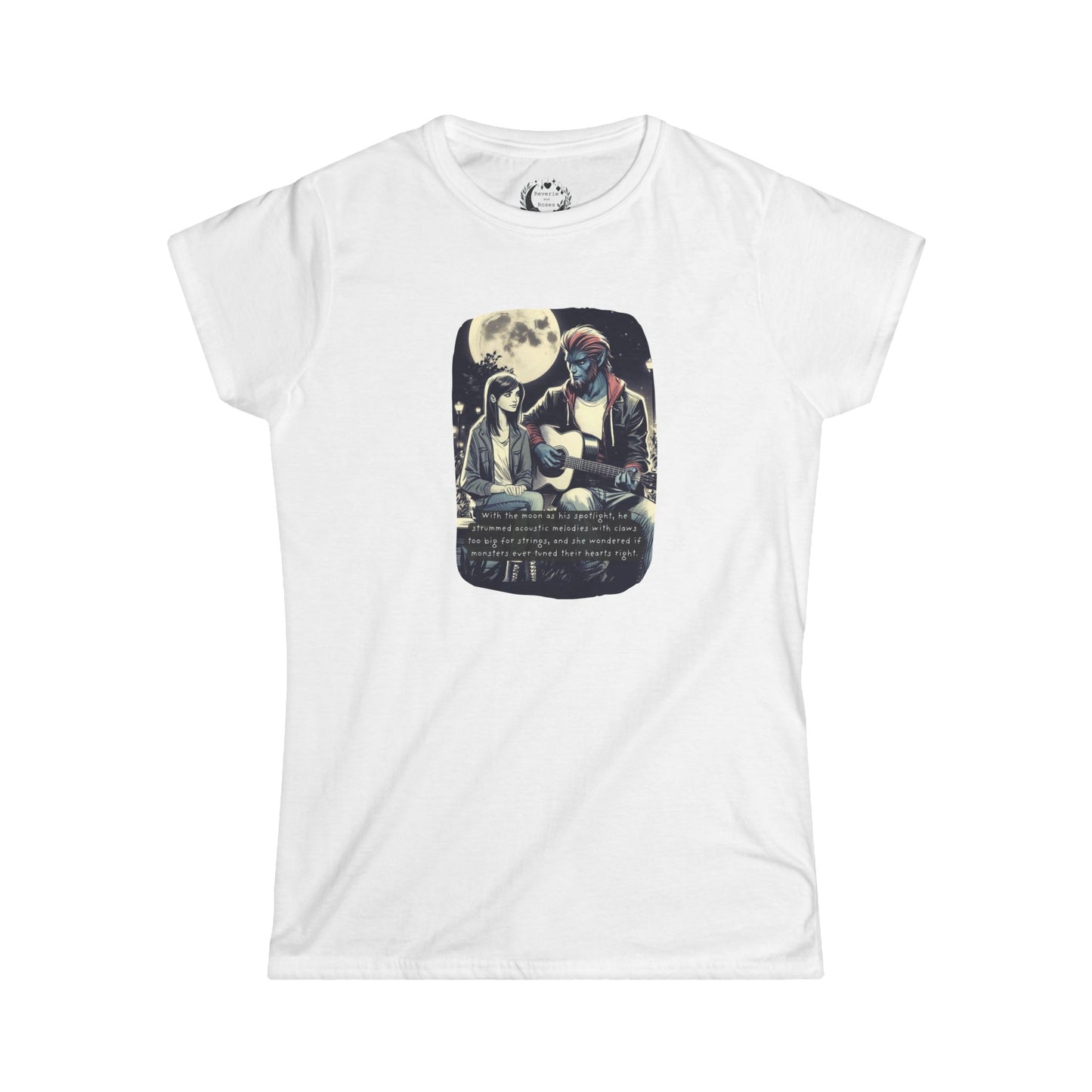 Tune Under the Moon (Beautiful Monsters Collection) - Women's Softstyle Tee