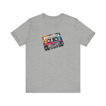 "Wistful Boardwalk Nostalgia-Core About Imaginary Endless Summers" Mixtape T-shirt - Unisex Jersey Short Sleeve Tee