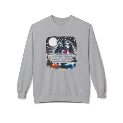 Midnight Harvest Hayride (Beautiful Monsters Collection) - Unisex Midweight Softstyle Fleece Crewneck Sweatshirt, Multiple Colors Available