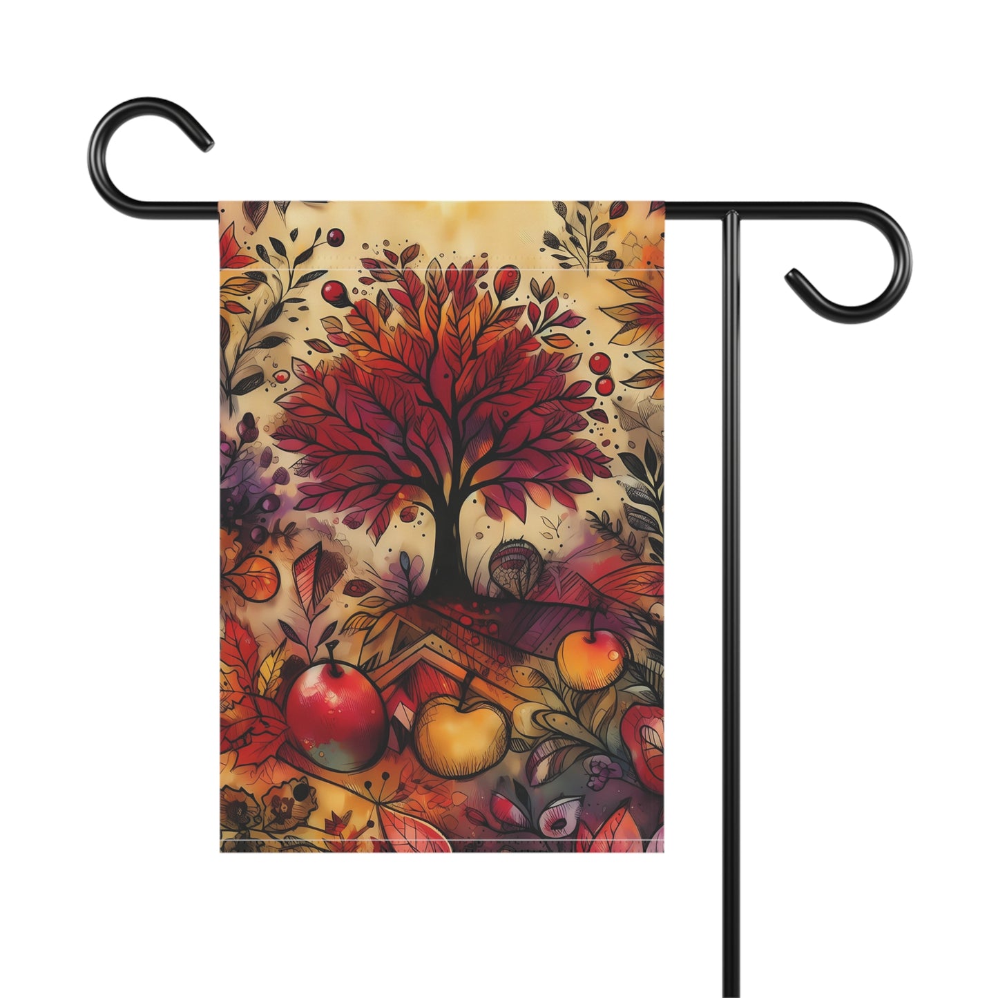 Porch or Yard Flag / Garden Banner - Majestic Autumn Tree