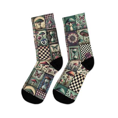 Stretchy Eco-Friendly Socks - Victorian Wonderland