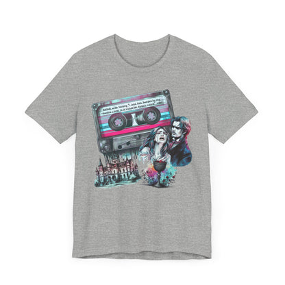 Mixtape T-Shirt - "Vampire Breakup Ballads" Collage, Unisex Tee with Retro Design, Great Gift for Music Lovers