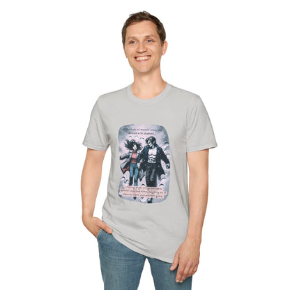 Snow Angels and Shadows (Beautiful Monsters Collection) - Unisex Softstyle T-Shirt, Multiple Colors Available