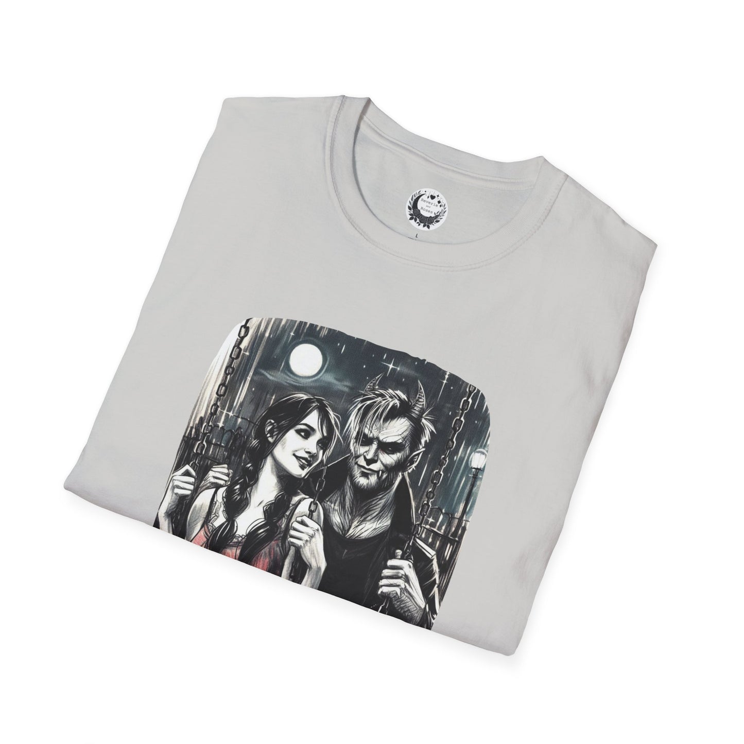 Swing Me to the Moon (Beautiful Monsters Collection) - Unisex Softstyle T-Shirt