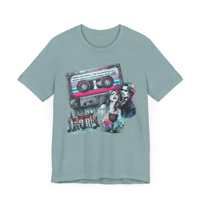 Mixtape T-Shirt - "Vampire Breakup Ballads" Collage, Unisex Tee with Retro Design, Great Gift for Music Lovers