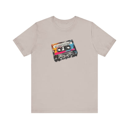 "Wistful Boardwalk Nostalgia-Core About Imaginary Endless Summers" Mixtape T-shirt - Unisex Jersey Short Sleeve Tee