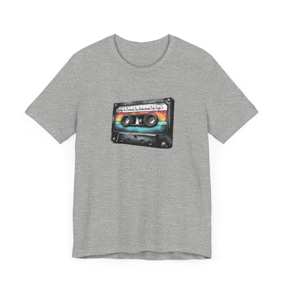 "Songs to Pretend You Understand Pink Floyd To" Mixtape T-shirt - Unisex Jersey Short Sleeve Tee