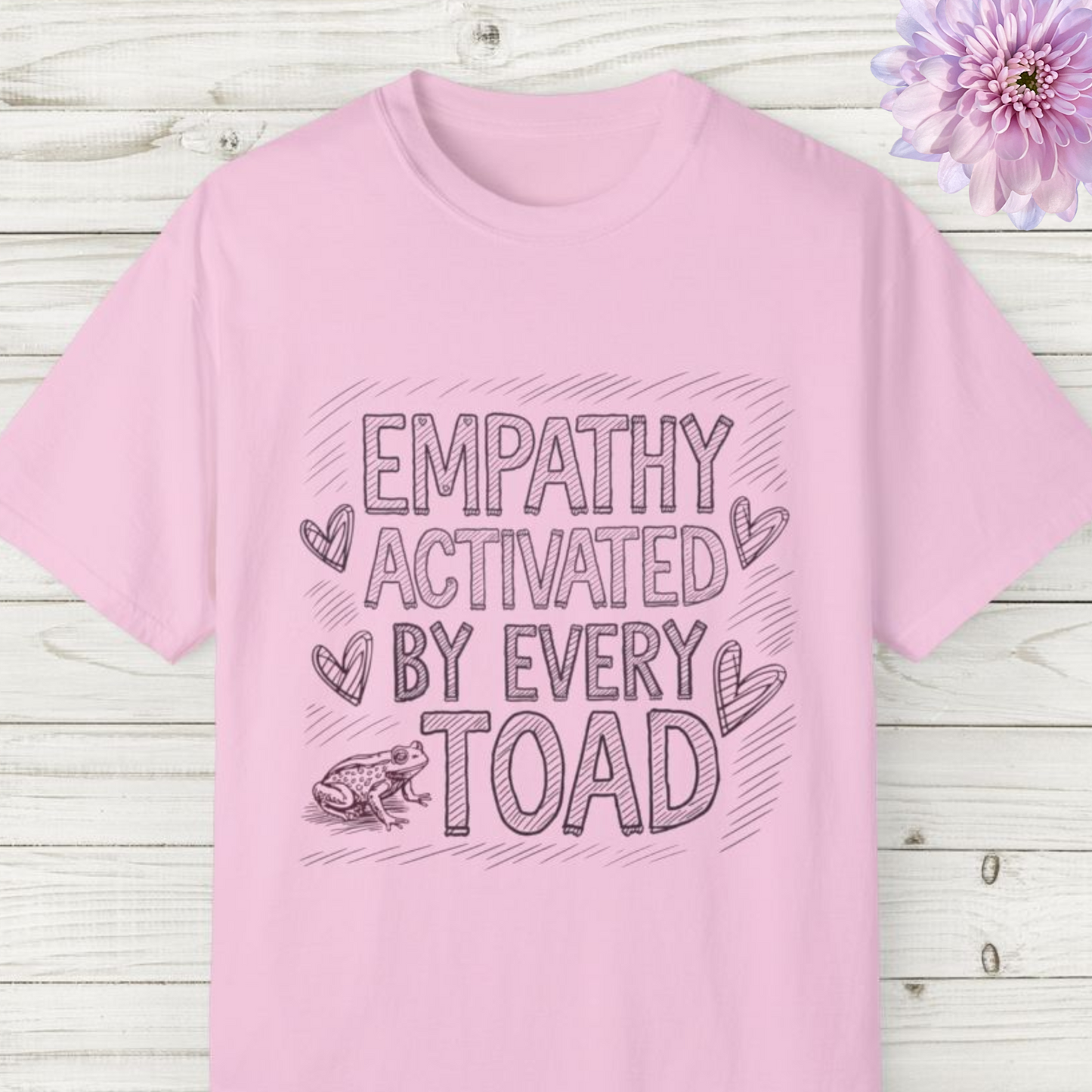 Empathy Activated by Every Toad Shirt – Comfort Colors Frog Tee S-4XL