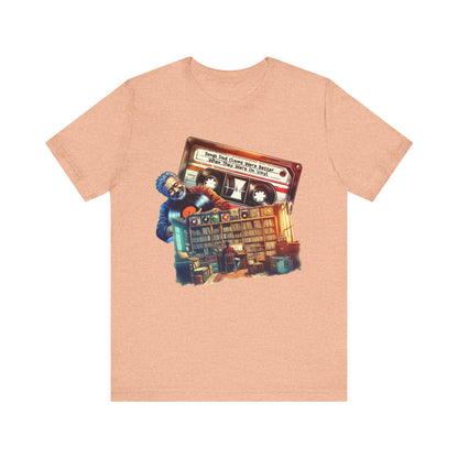 Vintage Vinyl Lover T-Shirt - 'Songs Dad Claims Were Better On Vinyl' Mixtape Tee - Retro Father's Day Gift & Music Enthusiast Shirt