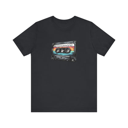 "Songs to Pretend You Understand Pink Floyd To" Mixtape T-shirt - Unisex Jersey Short Sleeve Tee