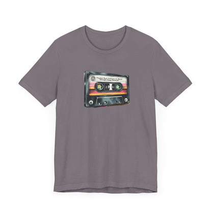 Funny 'Stepdad Rant Anthems' Mixtape T-shirt - Unisex Jersey Short Sleeve Tee in Multiple Colors