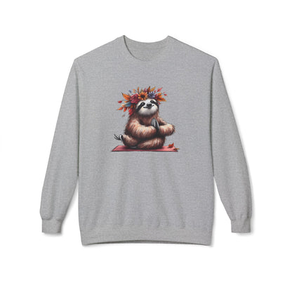 Sloth's Bliss - Unisex Midweight Softstyle Fleece Crewneck Sweatshirt, Multiple Colors Available