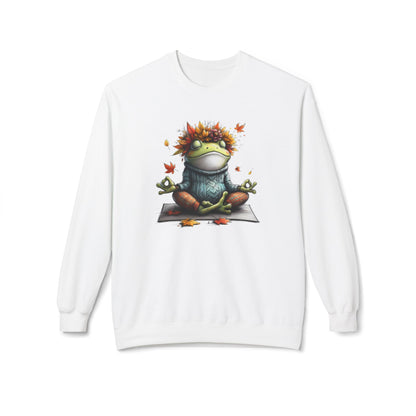 Frog's Bliss - Unisex Midweight Softstyle Fleece Crewneck Sweatshirt, Multiple Colors Available