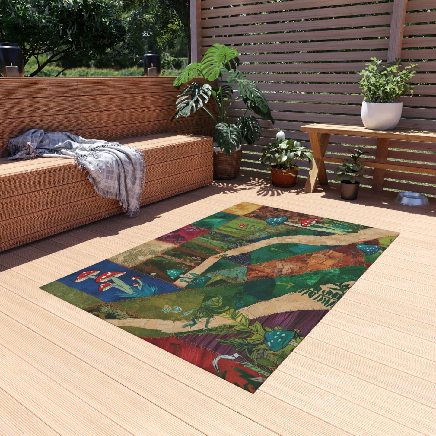 Outdoor Rug - Enchanted Winding Path