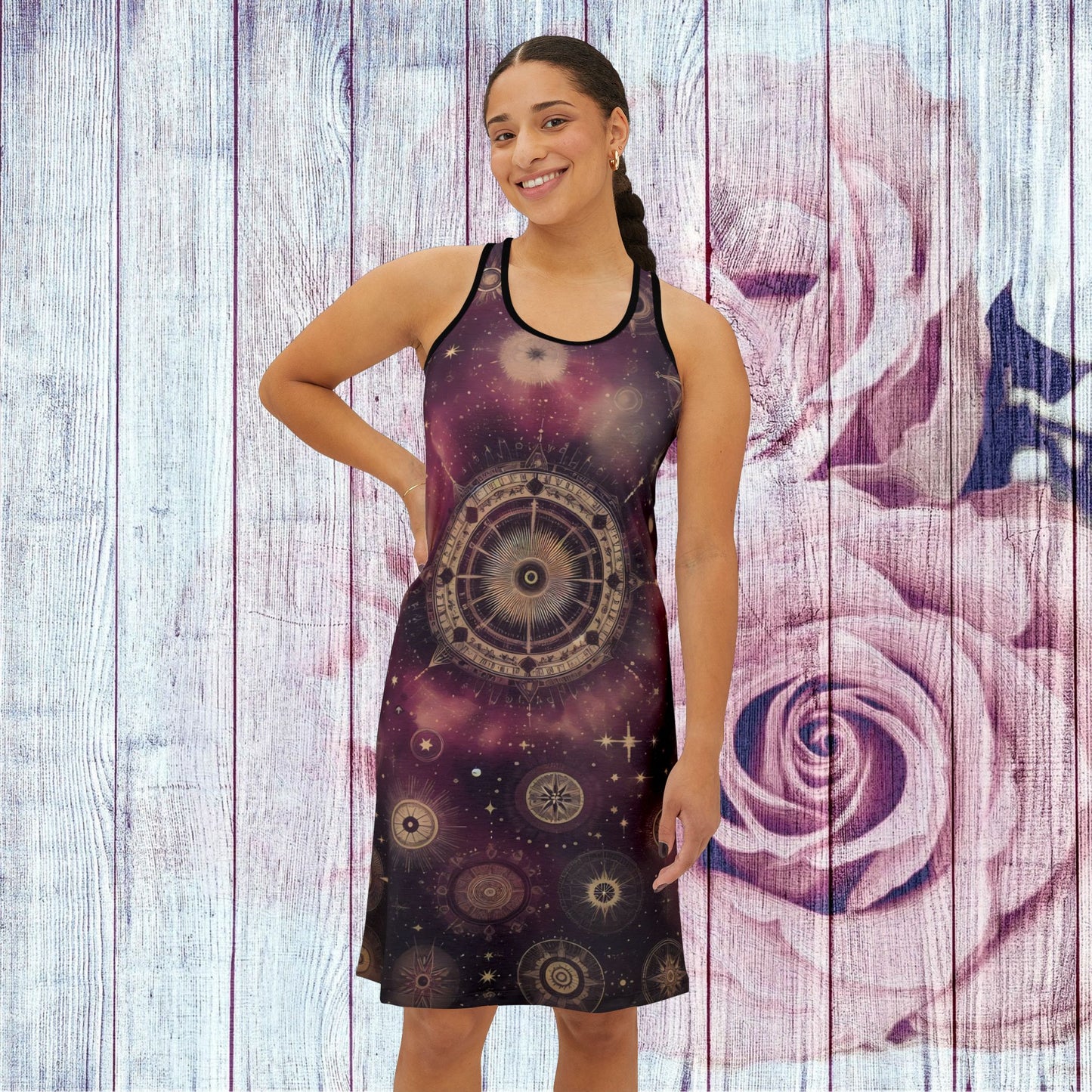 Racerback Dress - Cosmic Bliss