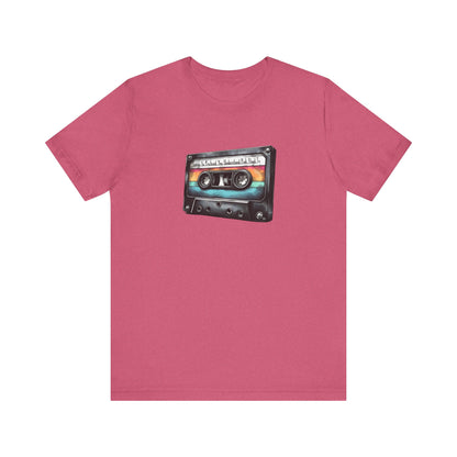 "Songs to Pretend You Understand Pink Floyd To" Mixtape T-shirt - Unisex Jersey Short Sleeve Tee