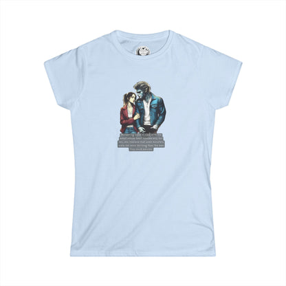 Stroll with a Teenage Werewolf (Beautiful Monsters Collection) - Women's Softstyle Tee, Multiple Colors Availalbe