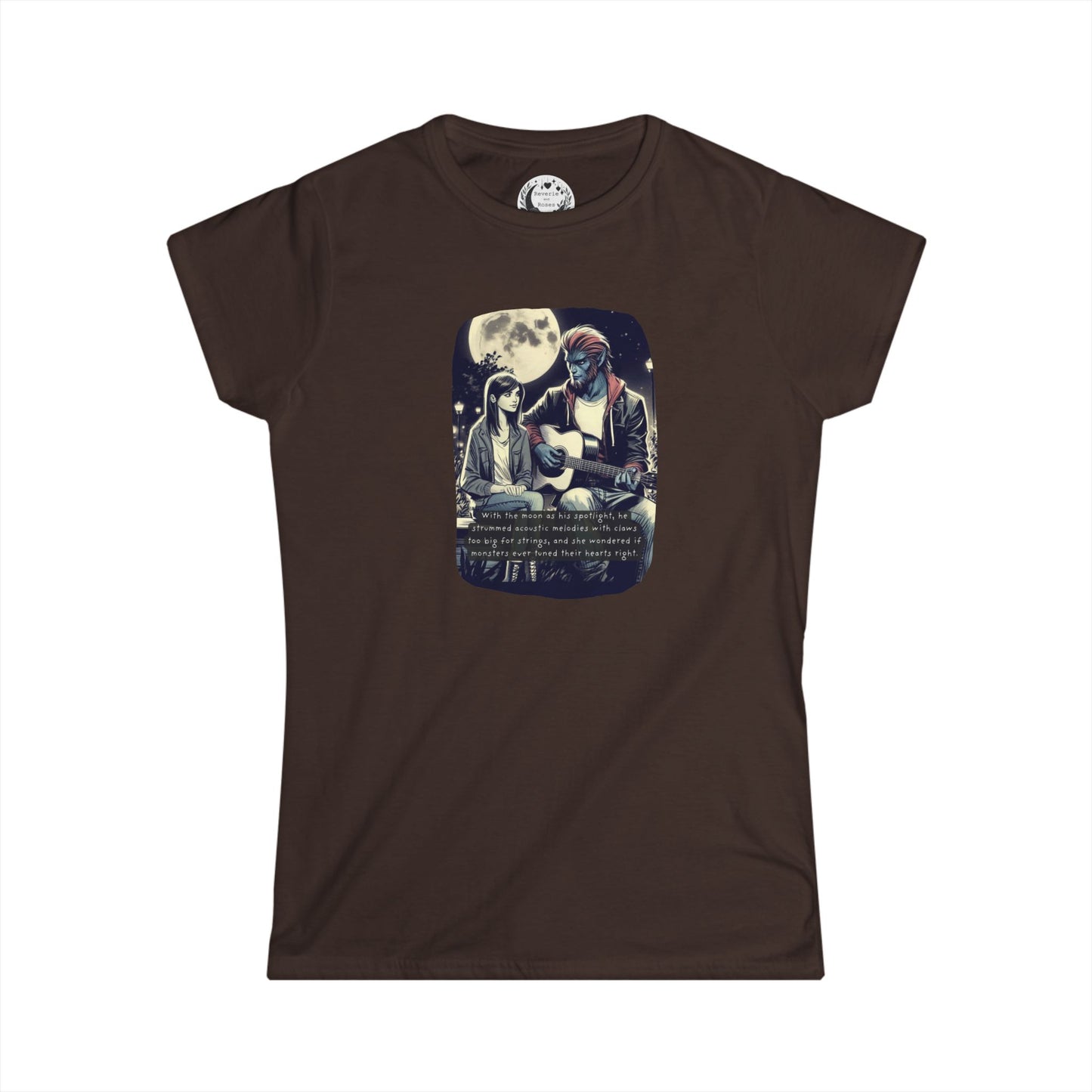 Tune Under the Moon (Beautiful Monsters Collection) - Women's Softstyle Tee