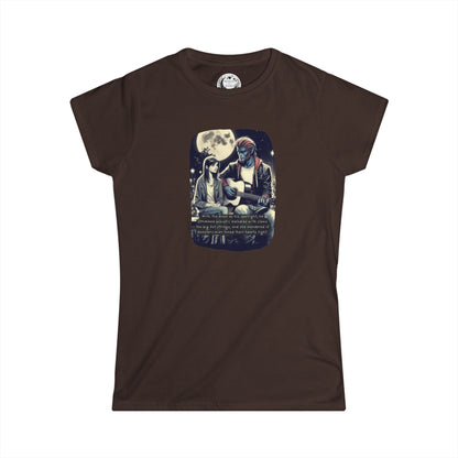 Tune Under the Moon (Beautiful Monsters Collection) - Women's Softstyle Tee