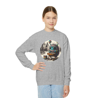 Youth Crewneck Sweatshirt - Jamblie Monster (Multiple Colors Available)