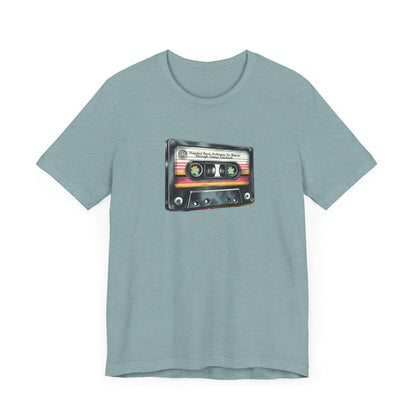 Funny 'Stepdad Rant Anthems' Mixtape T-shirt - Unisex Jersey Short Sleeve Tee in Multiple Colors