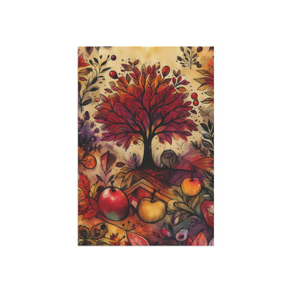 Porch or Yard Flag / Garden Banner - Majestic Autumn Tree