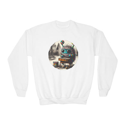 Youth Crewneck Sweatshirt - Jamblie Monster (Multiple Colors Available)