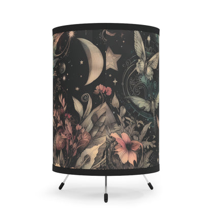 Tripod Table Lamp - Dreamy Vintage Cosmic Fairy