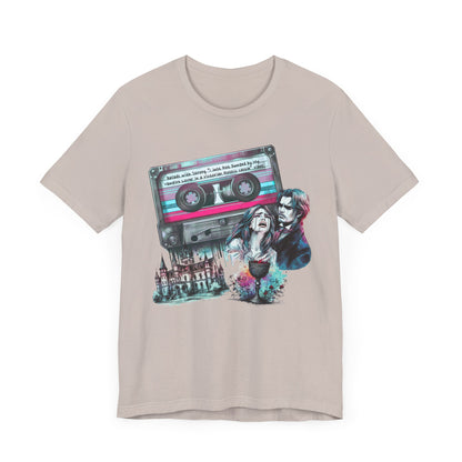 Mixtape T-Shirt - "Vampire Breakup Ballads" Collage, Unisex Tee with Retro Design, Great Gift for Music Lovers