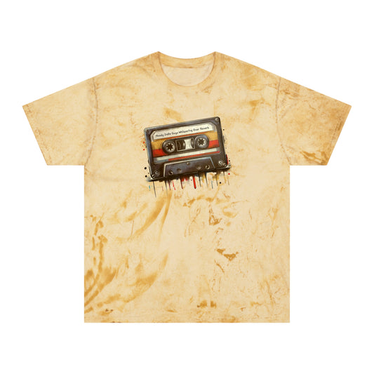 Unisex T-Shirt, Funny Mixtape - "Moody Guys Whispering Over Reverb"