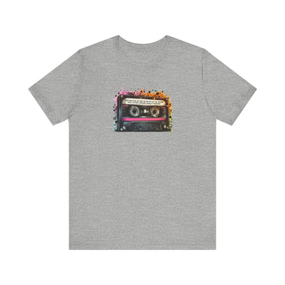 "Songs About How She Took the Dog But Left the Tractor, Truck, or Other Cherished Means of Transport" Mixtape T-shirt - Unisex Jersey Short Sleeve Tee