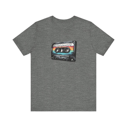 "Songs to Pretend You Understand Pink Floyd To" Mixtape T-shirt - Unisex Jersey Short Sleeve Tee