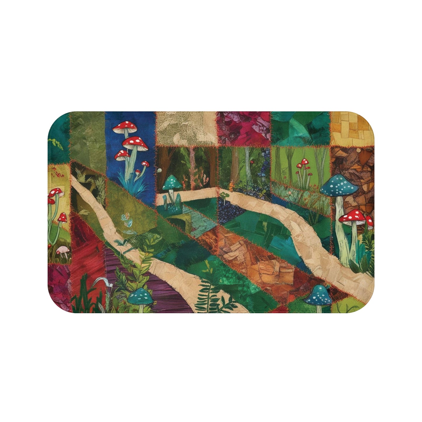 Bath Mat - Enchanted Winding Path