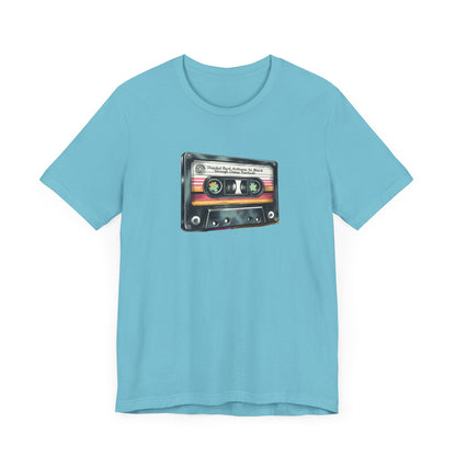 Funny 'Stepdad Rant Anthems' Mixtape T-shirt - Unisex Jersey Short Sleeve Tee in Multiple Colors