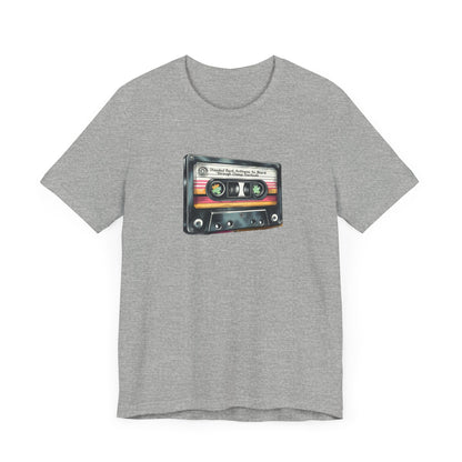 Funny 'Stepdad Rant Anthems' Mixtape T-shirt - Unisex Jersey Short Sleeve Tee in Multiple Colors